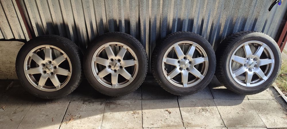 Alufelgi Koła zimowe 5x112 16" 205/55R16 Audi Seat VW Skoda