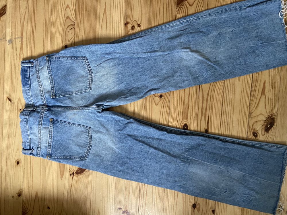 Dzwony zara XS jeansy