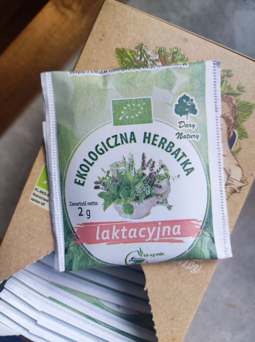 Ekologiczna herbatka laktacyjna