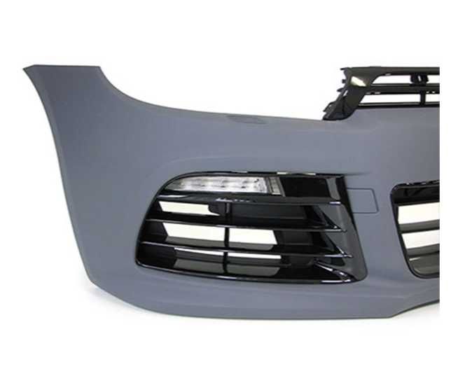 Para-choque frontal para VW Scirocco 3 com luzes diurnas de LED Look R