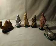 Figurki do szopki 7 elem. wysokość 11 cm
