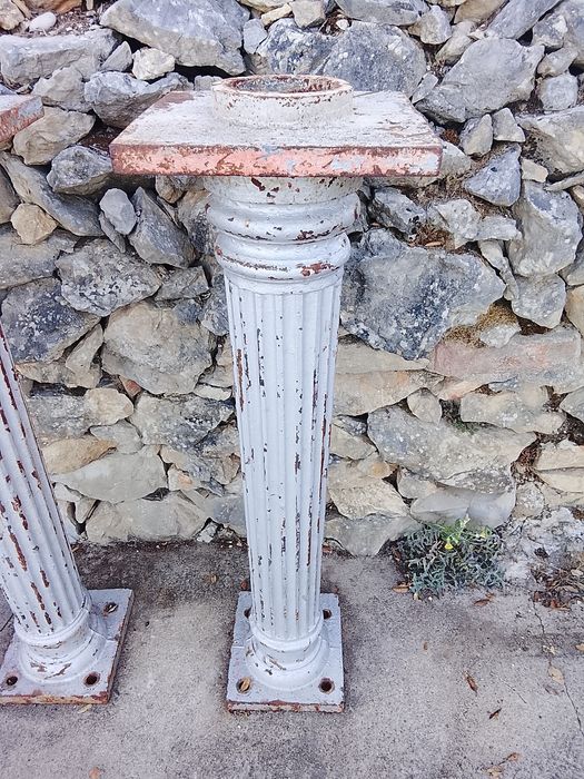 Colunas victurianas ferro fundido