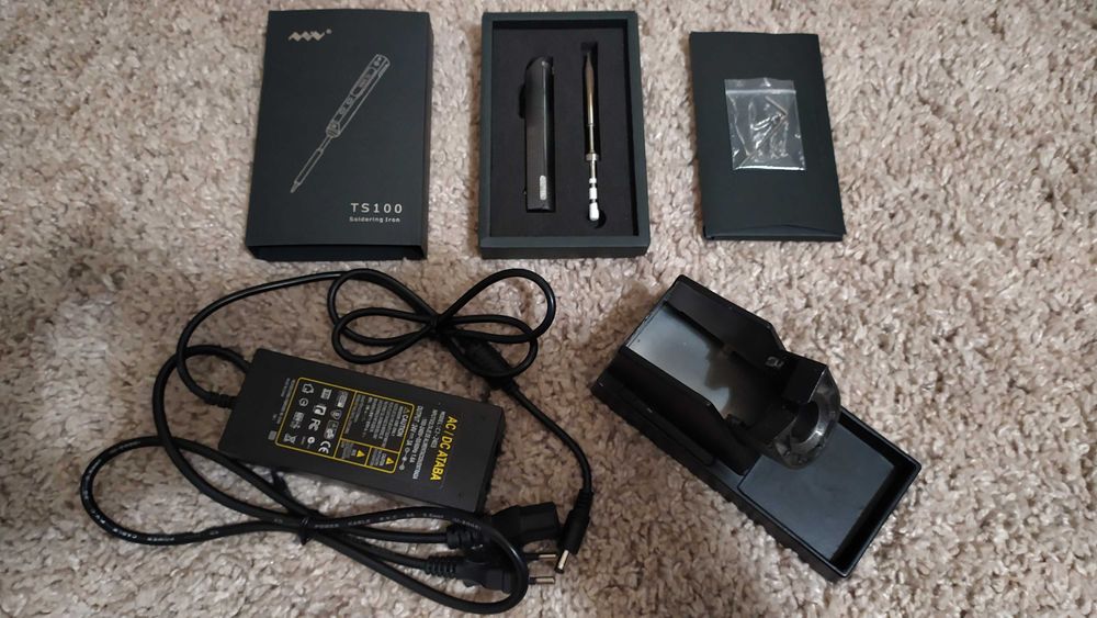 Продам оригинальный паяльник TS100 [Miniware]