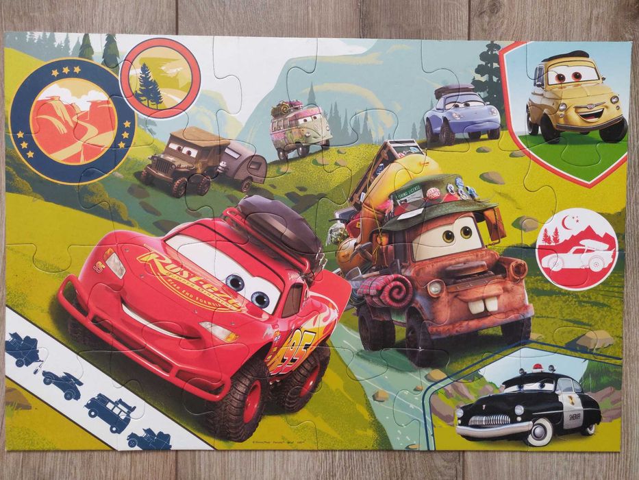 Пазлы Trefl Тачки Веселое путешествие MAXI 24 эл. (14352)