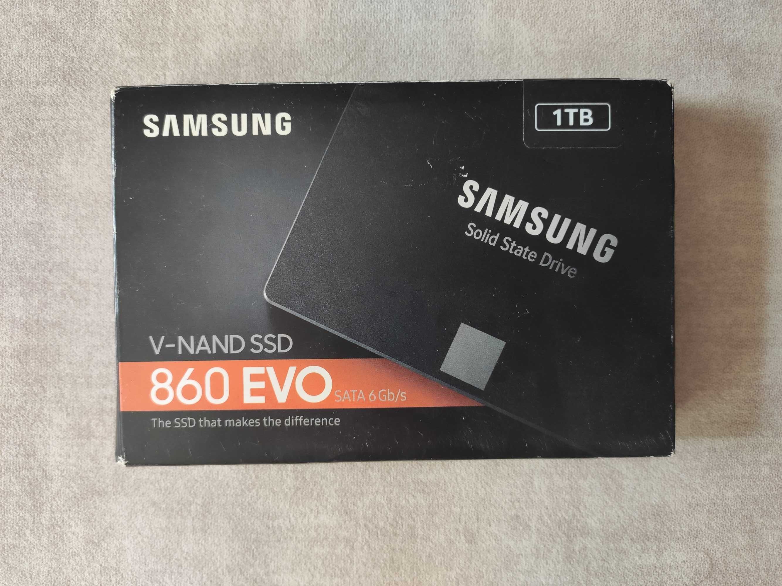 SSD диск Samsung 860 Evo-Series 1TB (Open Box)