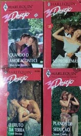 Livros de Romance - Coleção Harlequin - Desejo