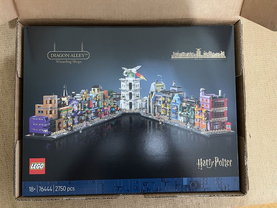 Конструктор LEGO 76444 Harry Potter Алея Діаґон.Чаклунські крамниці.