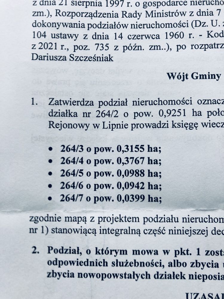 Działka budowlana Pokrzywno Stajęczyny Toruń