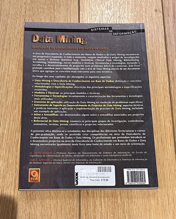 Data Mining - Descoberta de Conhecimento em Bases de Dados
