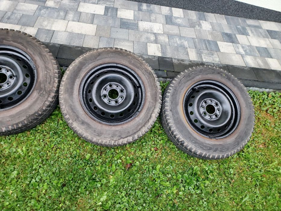 Fiat Panda felgi kola R13 opony 155/80r13 m+s zimowedębica frigo