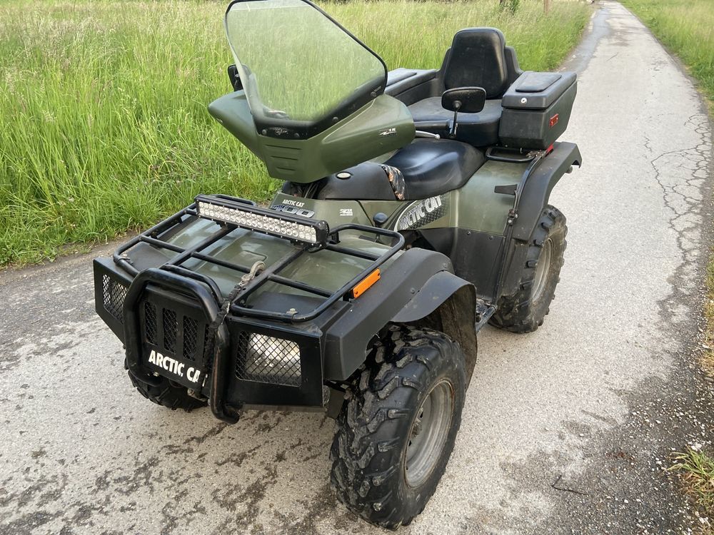 Arctic cat 400 4x4 4x2 reduktor polaris can am cf moto grizzly kvf 750