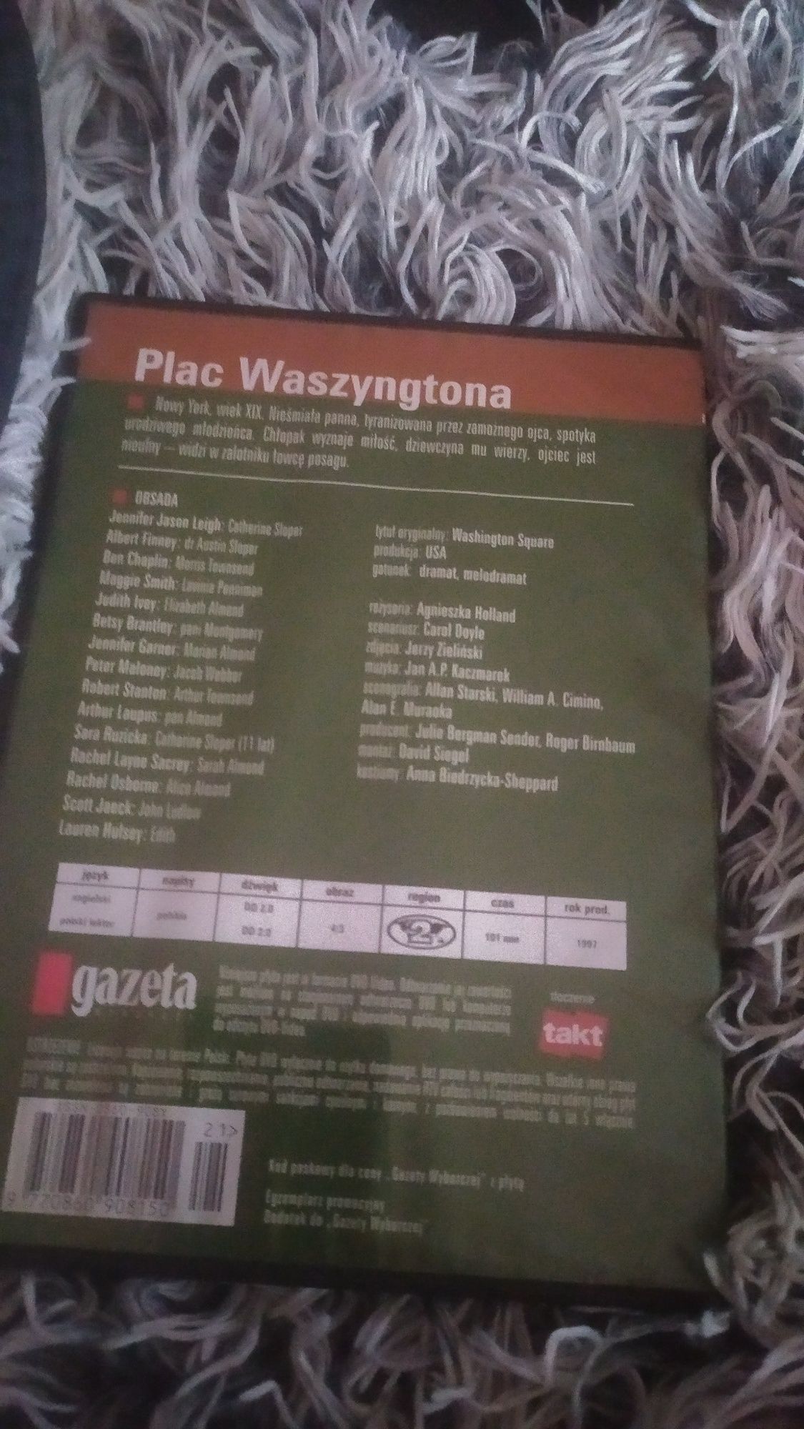 Film na DVD Plac Waszyngtona