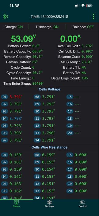 Li-ion батарея, 48v 60Ah 3.1кВт/год Samsung SDI
