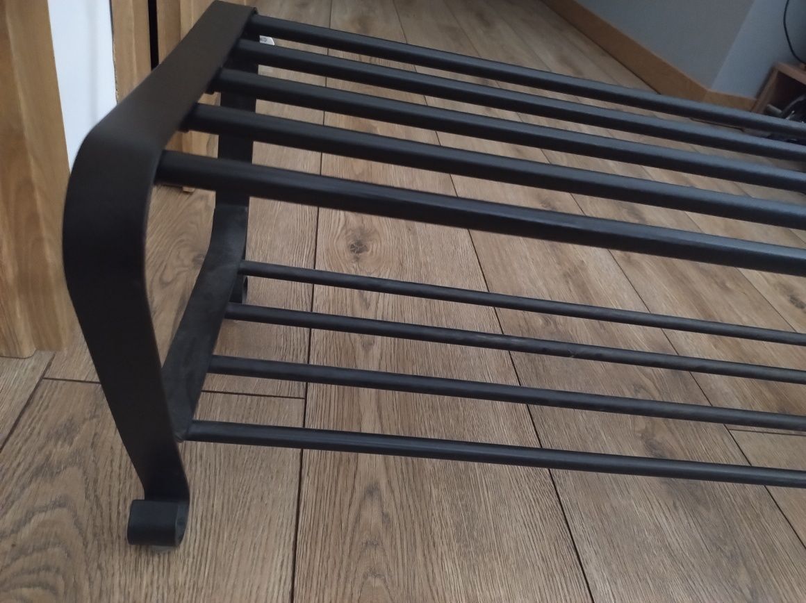 Półka loft na buty Ikea metalowa szafka