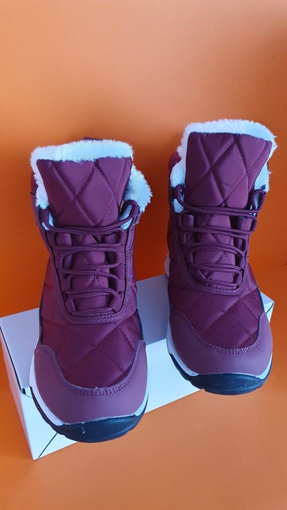 Buty nowe damskie zimowe ocieplane modne Rozmiar 37 / wkładka 24 cm
