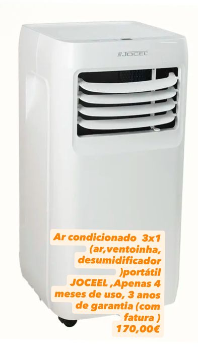 Ar condicionado portatil Jocell 9.0000 BTUS