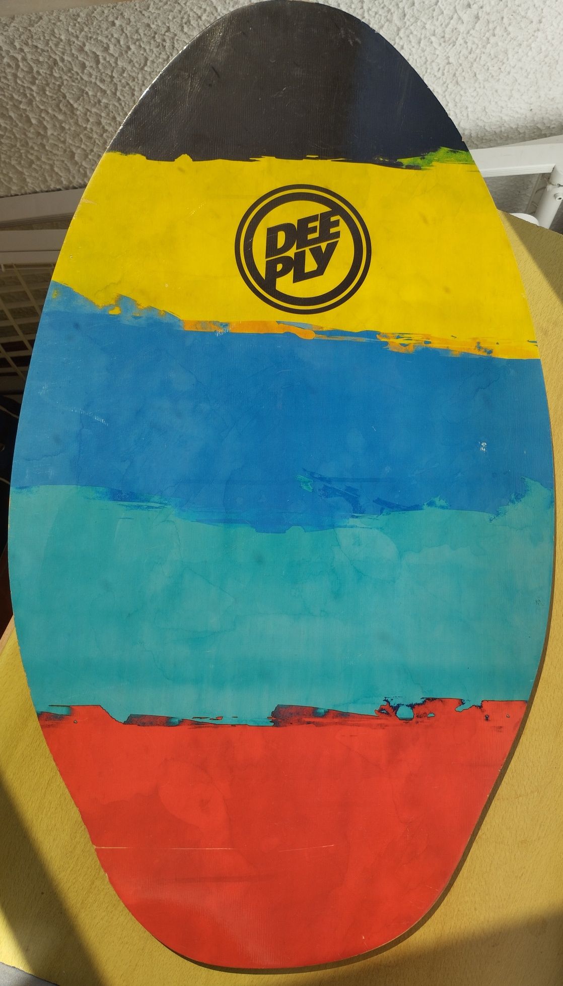 Prancha de skimboard deeply