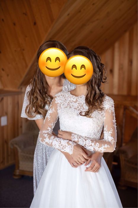 Ніжна сукня весільна