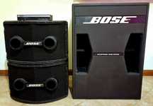 Colunas Bose 802 subgrave 302 e controlador som