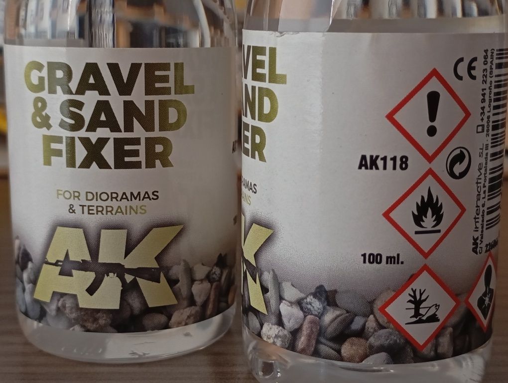 Cola líquida da AK para colar balastro