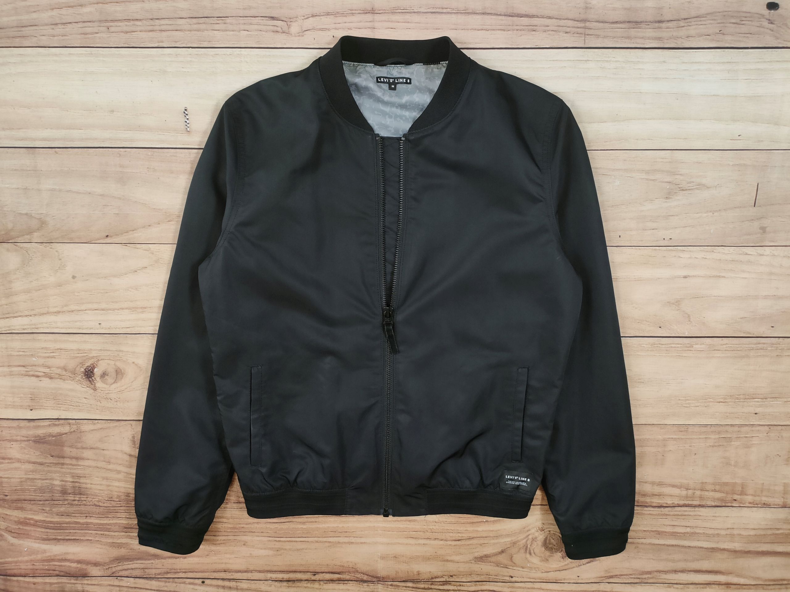 LEVI'S Line 8 Kurtka Bomberka Czarna Męska r. M
