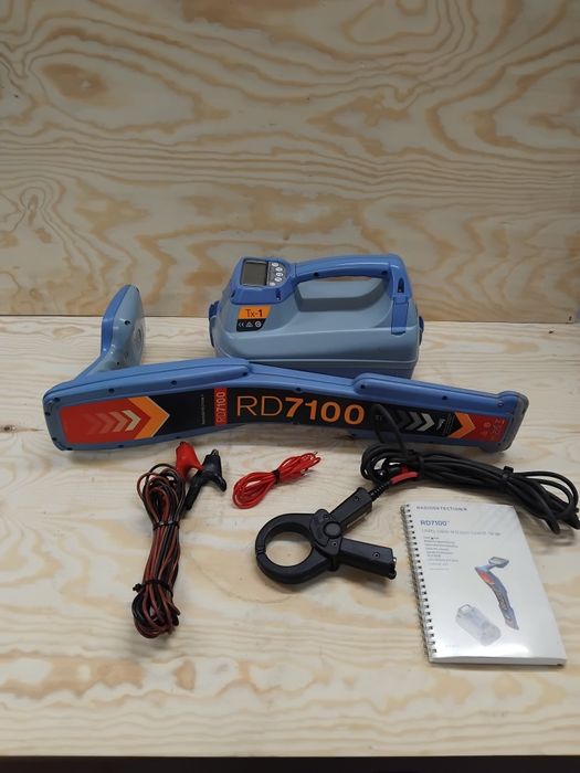 Radiodetektor RD7100Dl lokalizator zestaw
