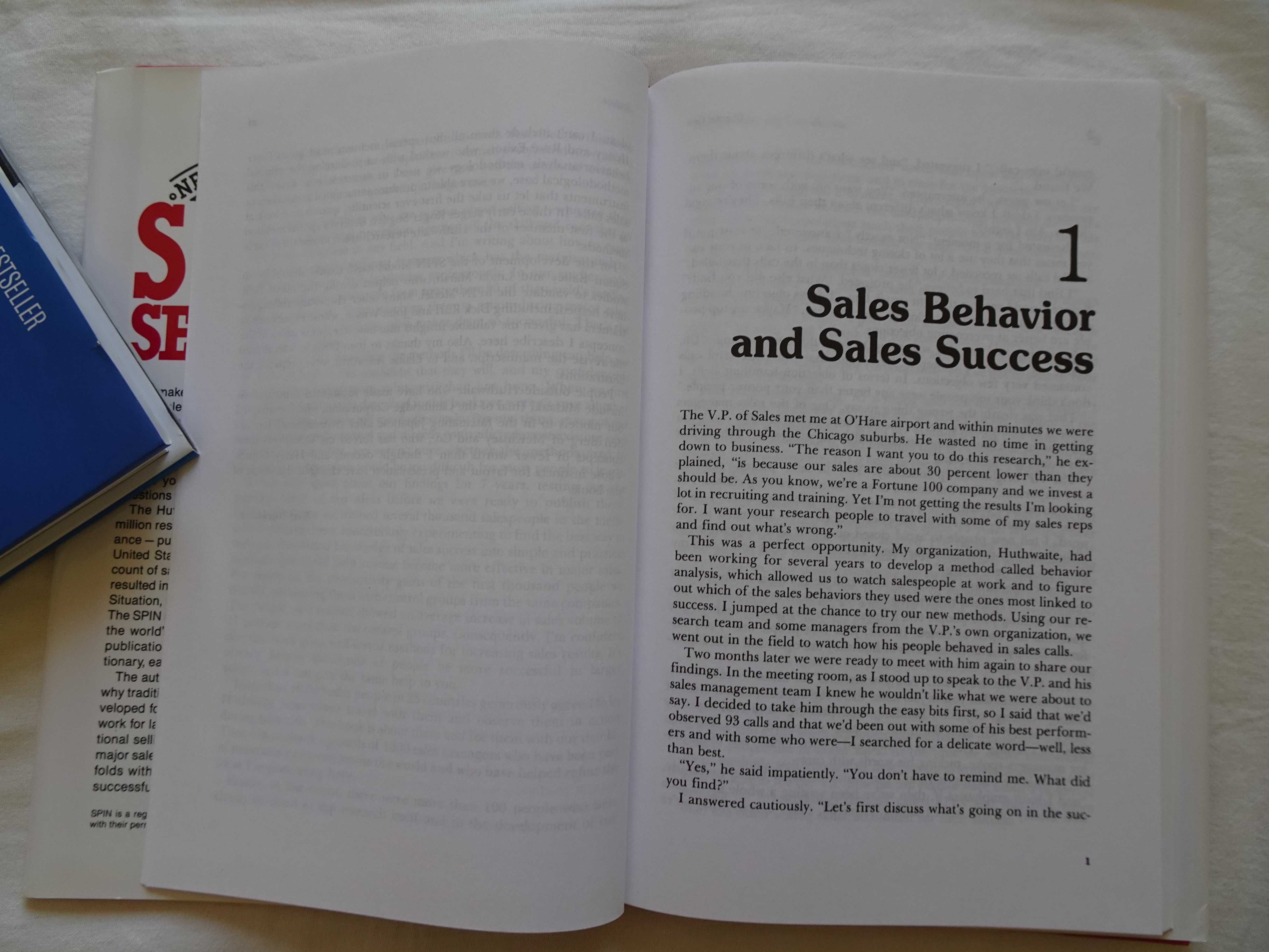 Książka Neil Rackham SPIN Selling ENG ANG The Best Sales Method 1 wyd