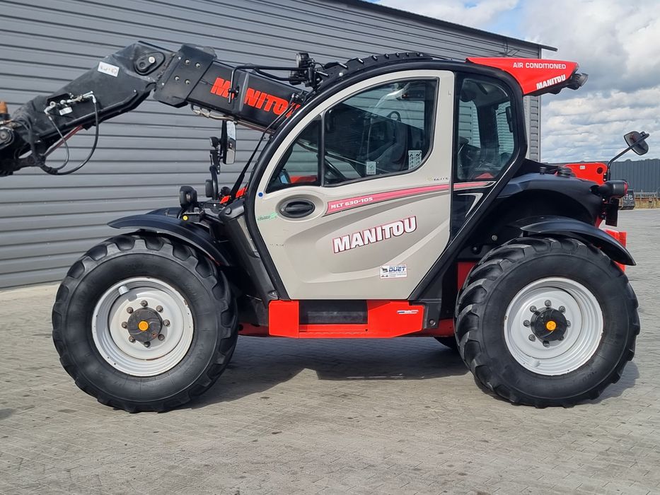 Ładowarka teleskopowa Manitou 630-18r*klima*szer-215cm*oryginał*jcb457