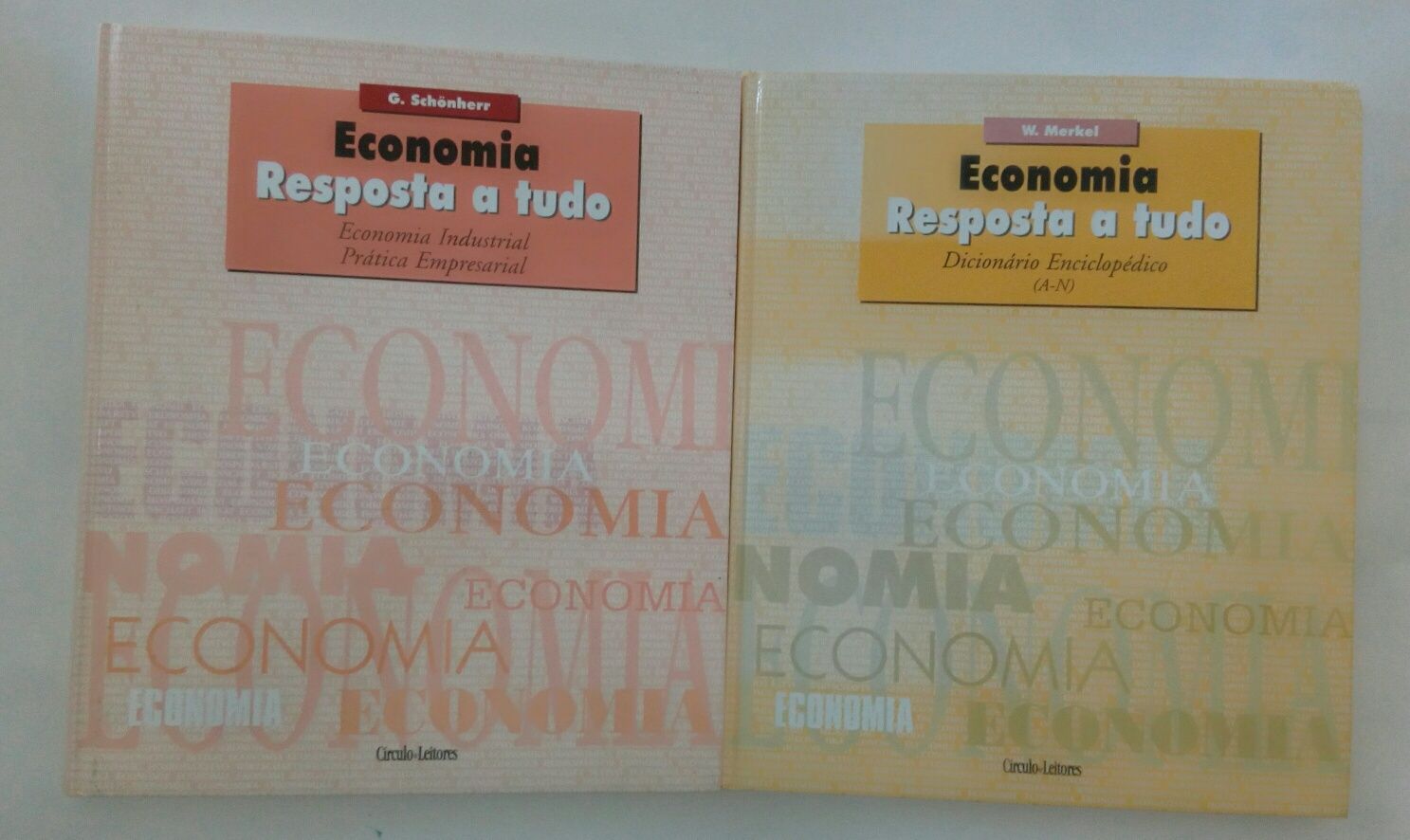 Colecção 'Economia - Resposta a tudo' Círculo de Leitores