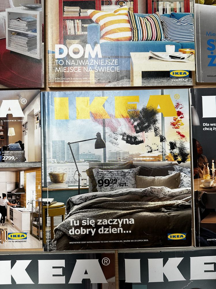 Katalogi Ikea 2004 - 2010, 2015, 2017, 2x2021
