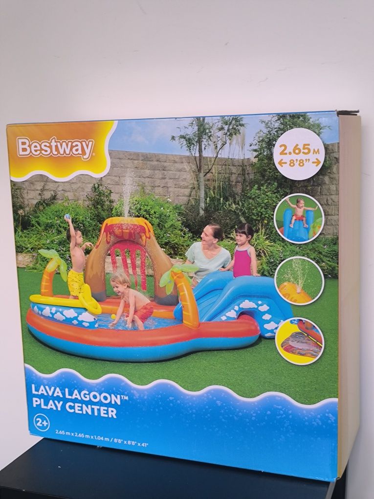Bestway lava lagoon  wodny plac zabaw