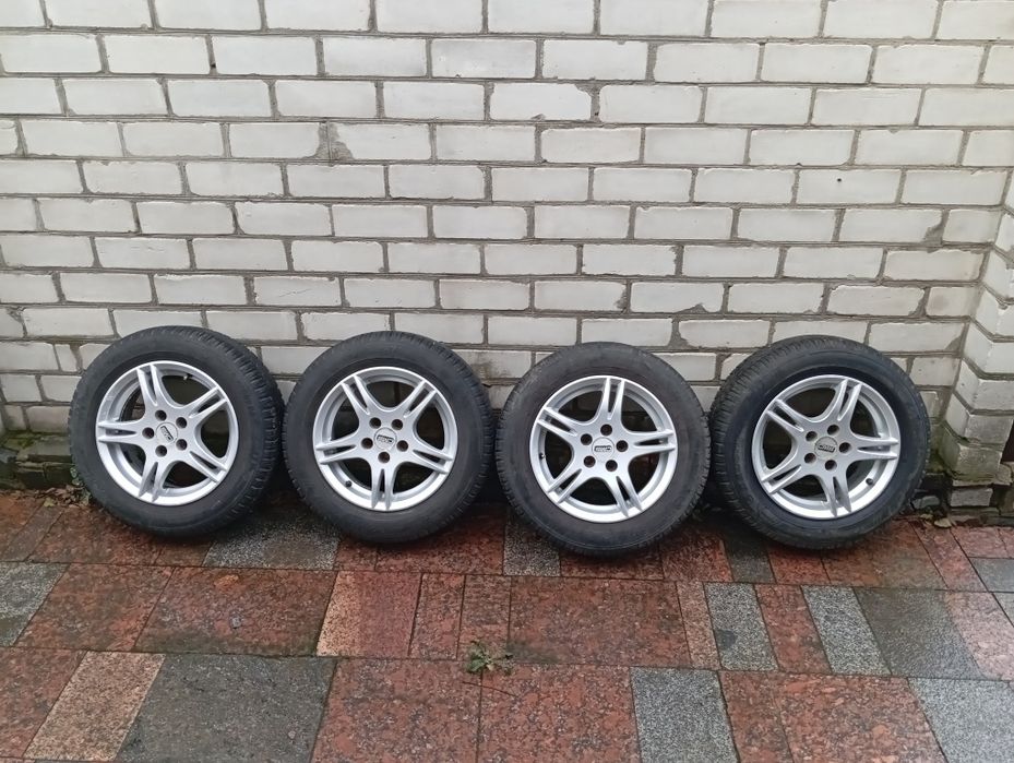 Диски колеса R14 5*100 175/65/ R14 лето комплект Skoda Fabia