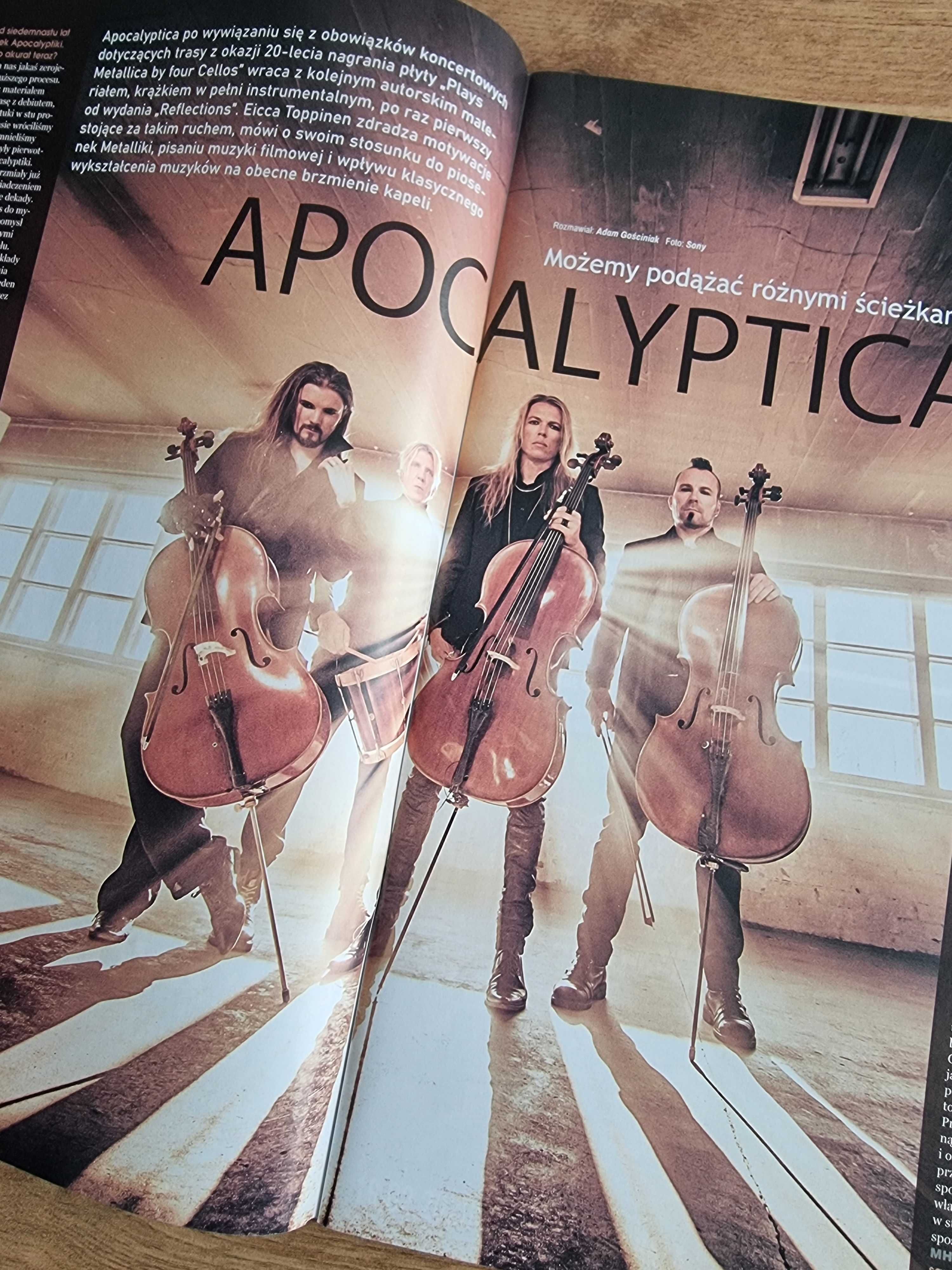 Metal Hammer 1/2020 - Apocalyptica, plakaty Rammstein i Ghost