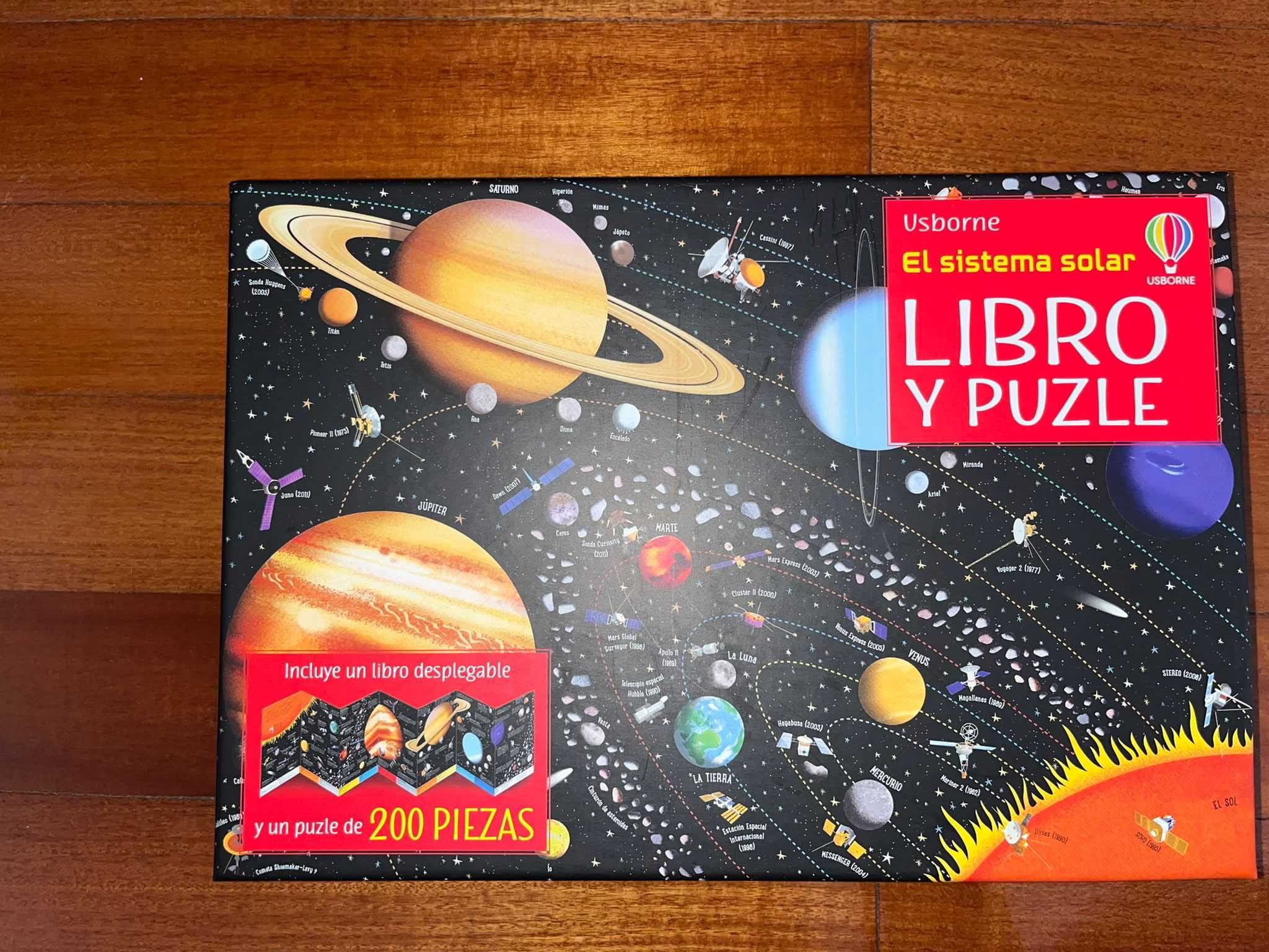 Puzzle El Sistema Solar (200 peças), Usborne