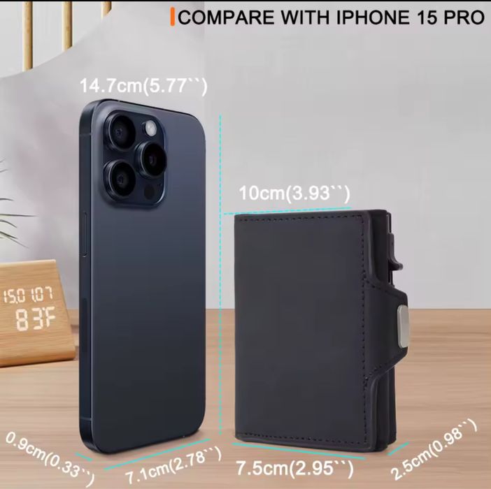 Carteira (NOVA) - Cartões + Notas + Moedas