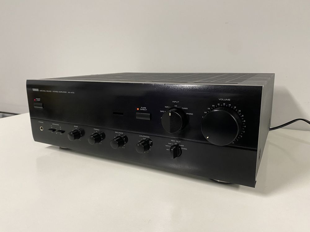 Yamaha AX-470 - wzmacniacz stereo, 2x80w, z kolekcji !