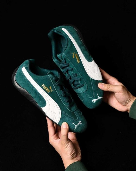 Puma Speedcat Dark Myrtle - темно зелений колір (від 38-44р)