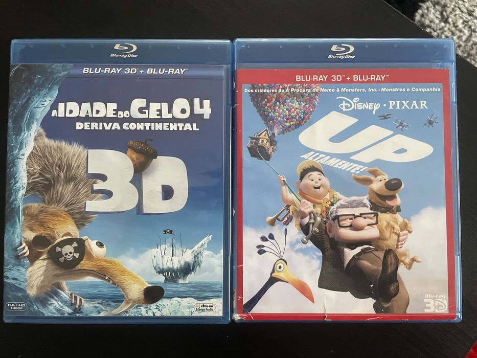 Dvd 3d + blueray