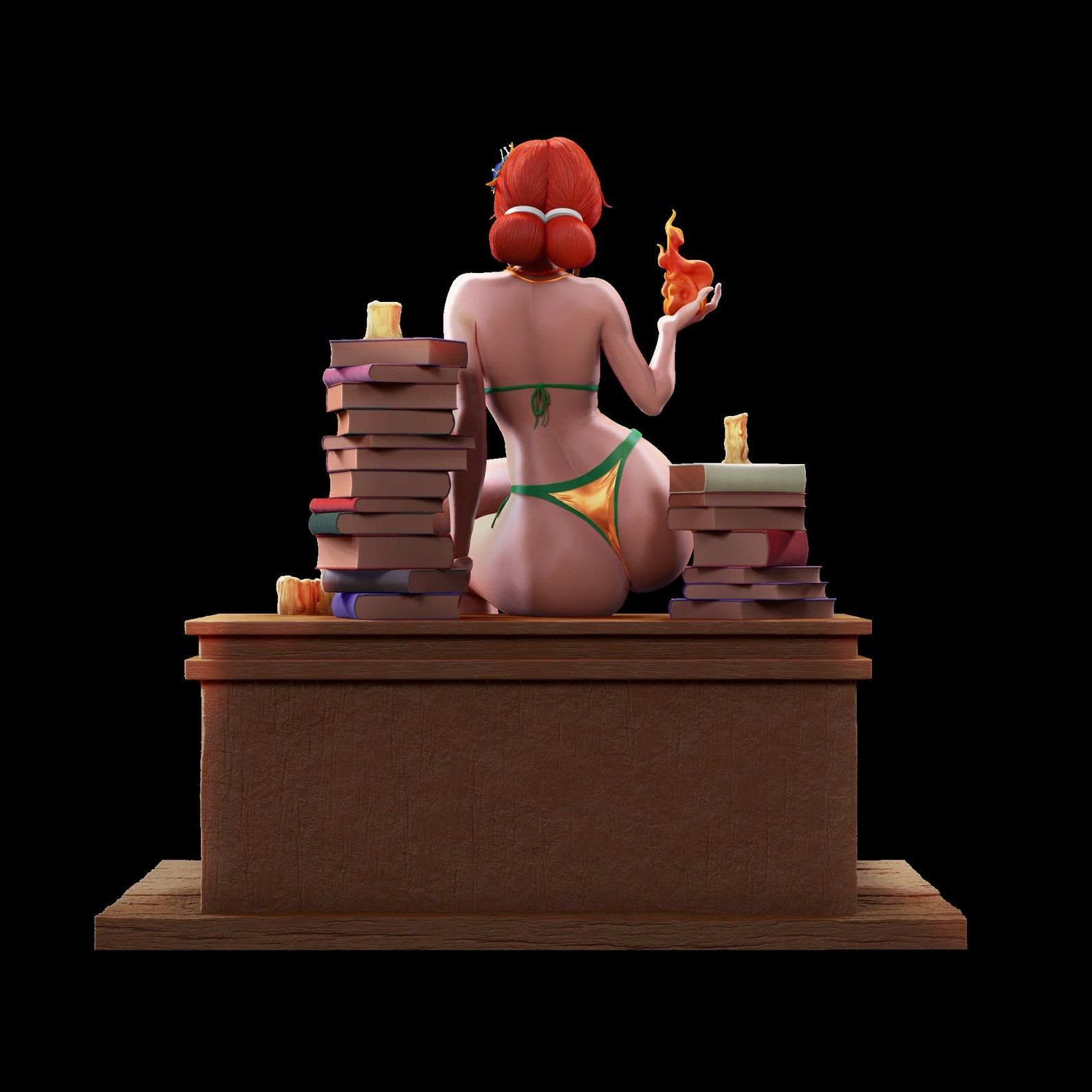 Triss Wiedźmin figurka 3D