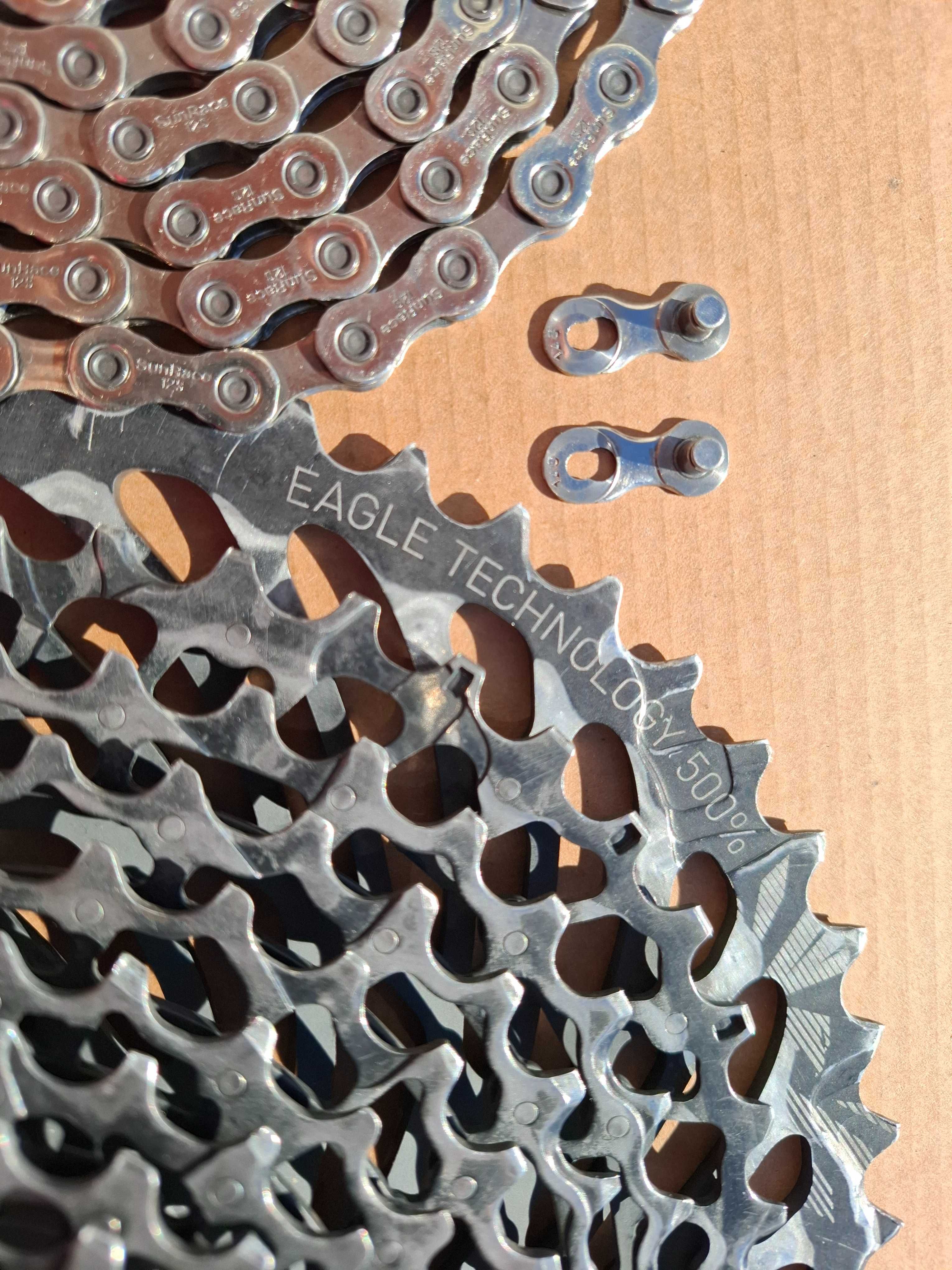 Corrente btt Sunrace, muito pouco uso.