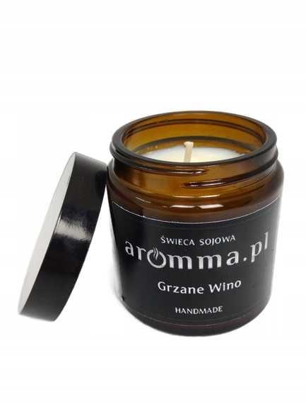 Świeca zapachowa sojowa Grzane Wino Aromma 120 ml