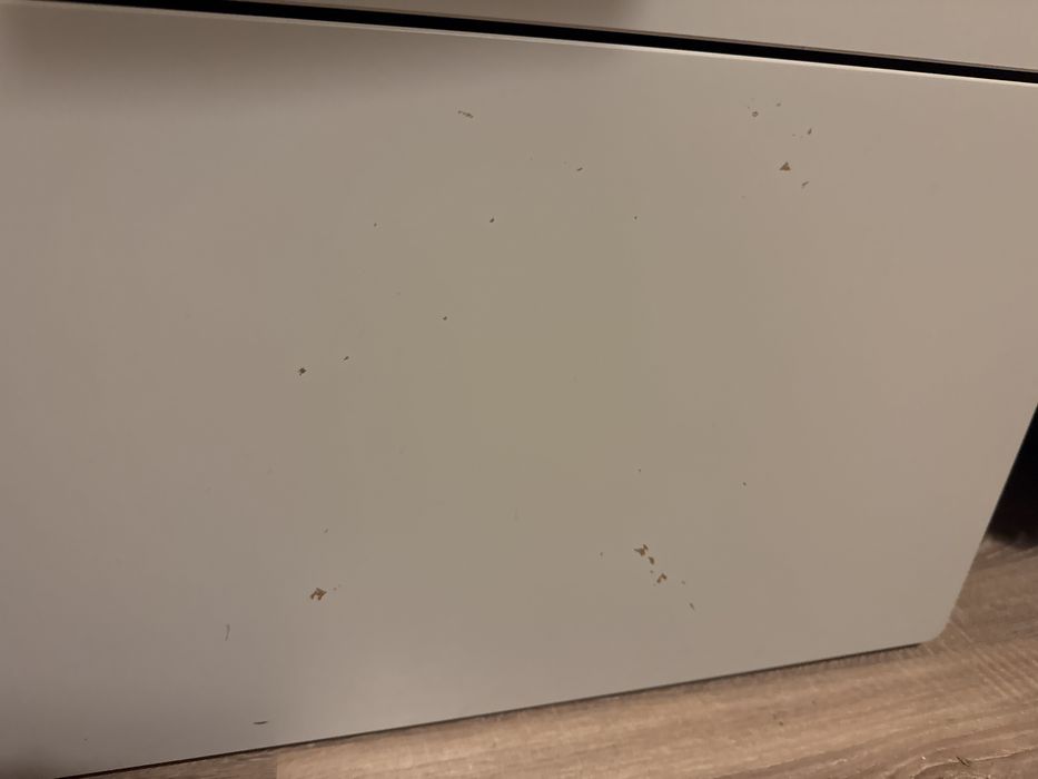 Przewijak komoda dla niemowląt smastad plasta szary  ikea