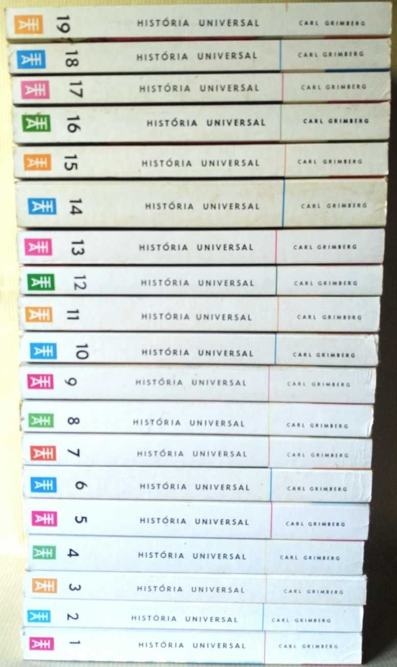 História Universal – Vols. 1 a 19-Carl Grimberg