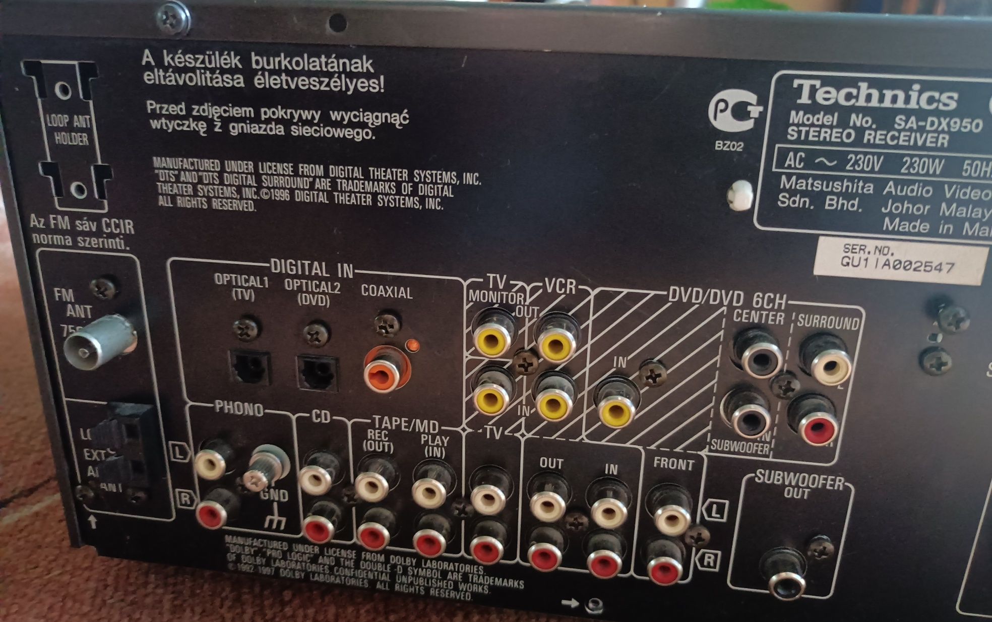 Sprzedam Amplituner Technics