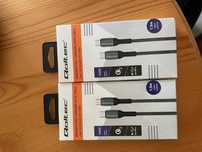 Qoltec Kabel USB 2.0 typ C | USB 2.0 typ C 100W | QC 3.0 | PD | 1.5m