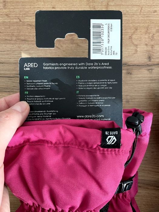 США! Жіночі лижні рукавиці Dare 2b Acute DWG326 Оригінал! Мемб. 5000мм