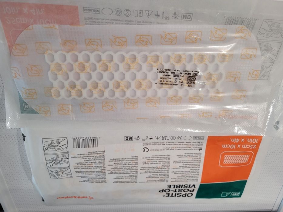 Plastry miodu 25cm 2 sztuki Opsite Post OP