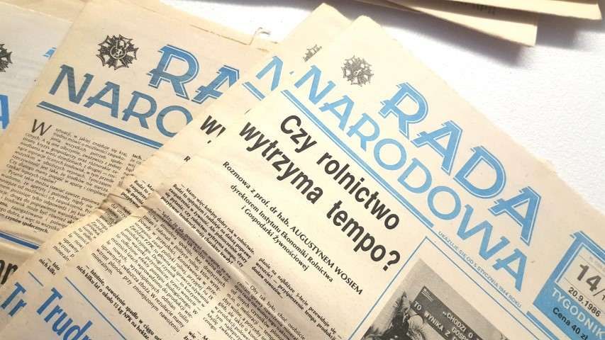 Tygodnik "RADA NARODOWA" 1986-88. Odbiór GRATIS! Warszawa