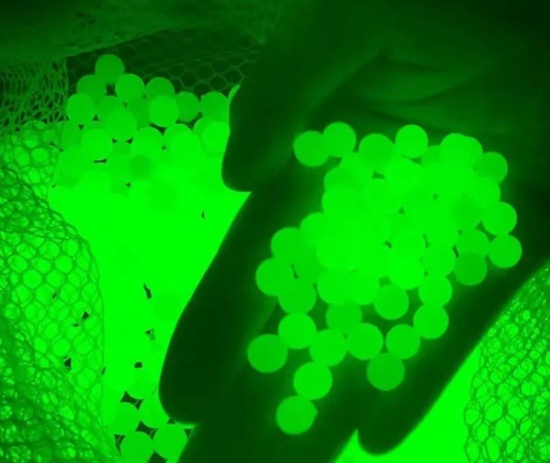 Орбизы, гидрогелевые шарики, флуоресцентные, светящиеся,фосфатные