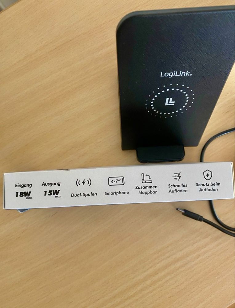 Iphone, Samsung. Бездротовий зарядний пристрій Ladestation (Німеччіна)